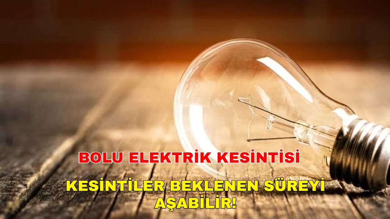 Bolu güne elektriksiz 'merhaba' diyecek! -1 Kasım Sakarya elektrik kesintisi (SEDAŞ)