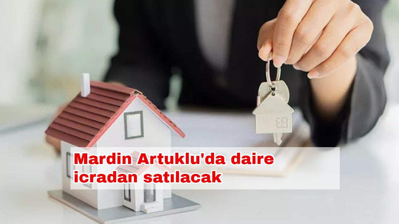 Mardin Artuklu'da daire icradan satılacak