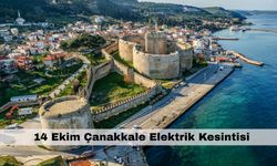 Çanakkale hafta sonuna elektriksiz girecek – 14 Ekim Çanakkale elektrik kesintisi