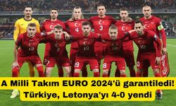 A Milli Takım EURO 2024'ü garantiledi! Türkiye, Letonya'yı 4-0 yendi