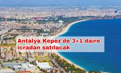 Antalya Kepez'de 3+1 daire icradan satılacak