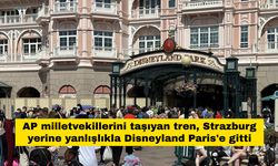 AP treni rotasını kaybetti: Disneyland Paris'e hoş geldiniz!