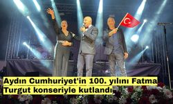 Aydın Cumhuriyet'in 100. yılını Fatma Turgut konseriyle kutlandı