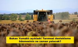 Bakan Yumaklı açıkladı! Tarımsal destekleme ödemesinin ne zaman yatacak?