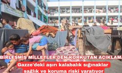 Birleşmiş Milletler: 'Gazze'deki aşırı kalabalık sığınaklar sağlık ve koruma riski yaratıyor'