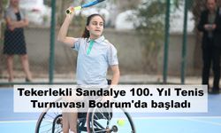 Bodrum'da Tekerlekli Sandalye 100. Yıl Tenis Turnuvası başladı
