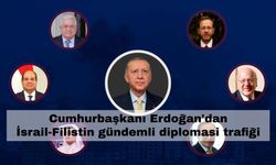 Cumhurbaşkanı Erdoğan'ın diplomasi trafiği: İsrail-Filistin gündemi