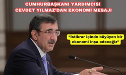 Cumhurbaşkanı Yardımcısı Yılmaz: İstikrar içinde büyüyen bir ekonomi inşa edeceğiz