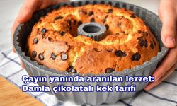 Çayın yanında aranılan lezzet: Damla çikolatalı kek tarifi