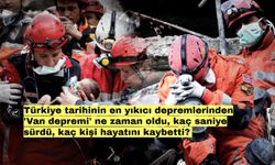 Türkiye tarihinin en yıkıcı depremlerinden 'Van depremi' ne zaman oldu, kaç saniye sürdü, kaç kişi hayatını kaybetti?