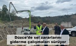 Düzce'de sel zararlarını giderme çalışmaları sürüyor