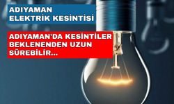 Adıyaman'da yaşayanlar dikkat! İşlerinizi iptal etmek zorunda kalabilirsiniz... -24 Ekim Adıyaman elektrik kesintisi