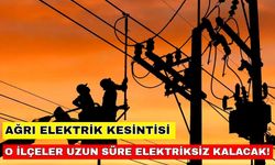 Ağrı elektrik kesintisi tüm günü etkileyecek! İşlerinizi bugünden halledin... -31 Ekim Aras elektrik kesintisi