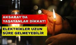 Aksaray'da yaşayanlar o saatlere dikkat! Elektrik kesintisi planlarınızı bozabilir -24 Ekim Aksaray elektrik kesintisi