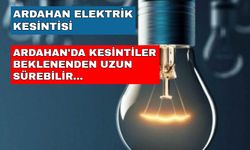 Ardahan karanlığa teslim olacak! İşte etkilenecek ilçeler... -24 Ekim Ardahan elektrik kesintisi