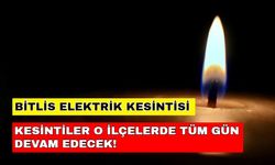 Koca şehir karanlıkta kalacak... 13 Mayıs 2024 Bitlis elektrik kesintisi uzun saatler sürecek! Önlem alın!