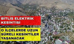 1 Şubat 2024 Bitlis elektrik kesintisine dikkat! Hemen telefonları şarja takın