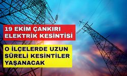 Çankırı Perşembe gününe elektriksiz başlayacak! İşte gün ışığından mahrum kalacak ilçeler... Çankırı elektrik kesintisi!