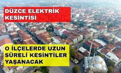 Düzce elektrik kesintisi vatandaşa çile olacak! İşte o ilçeler... -25 Ekim Düzce elektrik kesintisi