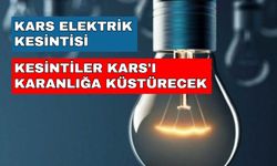 Kars elektrik kesintisi aydınlığa hasret bırakacak! İşte detaylar... -25 Ekim Kars elektrik kesintisi