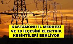 Kastamonu'nun 16 ilçesini ve il merkezini kesintiler bekliyor -12 Ekim Kastamonu elektrik kesintisi
