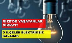 Rize'de uzun saatler elektrik kesintisi bekleniyor! İşlerinizi bugünden halledin... -26 Ekim Rize elektrik kesintisi