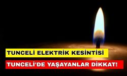 5 Aralık 2023 Nazımiye, Mazgirt dikkat! Tunceli elektrik kesintisi güne damga vuracak... Fırat Elektrik kesintisi