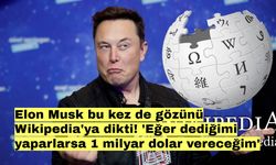 Elon Musk bu kez de gözünü Wikipedia'ya dikti! 'Eğer dediğimi yaparlarsa 1 milyar dolar vereceğim'