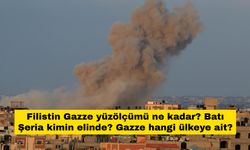 Filistin Gazze yüzölçümü ne kadar? Batı Şeria kimin elinde? Gazze hangi ülkeye ait?