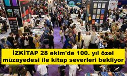 İZKİTAP 28 ekim'de 100. yıl özel müzayedesi ile kitap severleri bekliyor