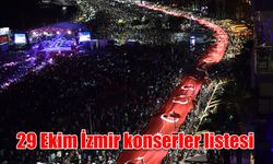 29 Ekim İzmir konserler listesi