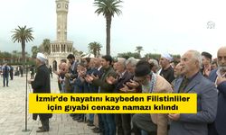 İzmir'de hayatını kaybeden Filistinliler için gıyabi cenaze namazı kılındı