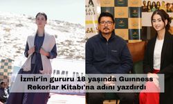 İzmir'in gururu 18 yaşında Guınness Rekorlar Kitabı'na adını yazdırdı