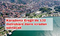 Karadeniz Ereğli'de 132 metrekare daire icradan satılacak