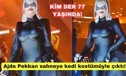 Kim der 77 yaşında| Ajda Pekkan sahneye kedi kostümüyle çıktı! Kostümün fiyatı ne kadar?