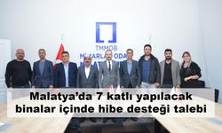 Malatya’da 7 katlı yapılacak binalar içinde hibe desteği talebi