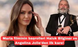 Maria filminin başrolleri Haluk Bilginer ve Angelina Jolie'den ilk kare!
