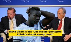 Mario Balotelli'den "One minute" paylaşımı: Filistin'e destek mesajı mıydı?