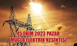 Muğla'da uzun saatler elektrikler kesilecek, önlem alın! 15 Ekim 2023 Pazar Muğla Elektrik kesintisi