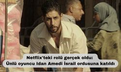 Netflix'teki rolü gerçek oldu: Ünlü oyuncu Idan Amedi İsrail ordusuna katıldı