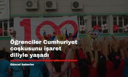 Adana Kozan İlköğretim Öğrencileri, Cumhuriyeti İşaret Diliyle Kutladı