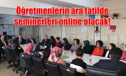 Öğretmenlerin ara tatilde seminerleri online olacak! Bakan Tekin ve MEB duyurdu