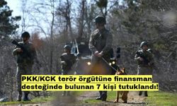 PKK/KCK terör örgütüne finansman desteğinde bulunan 7 kişi tutuklandı!