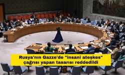 Rusya'nın Gazze'de "insani ateşkes" çağrısı yapan tasarısı reddedildi