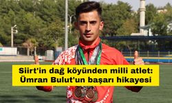 Siirt'in dağ köyünden milli atlet: Ümran Bulut'un başarı hikayesi