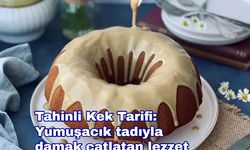 Tahinli Kek Tarifi: Yumuşacık tadıyla damak çatlatan lezzet