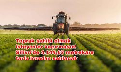 Toprak sahibi olmak isteyenler kaçırmasın! Silivri'de 4.144,63 metrekare tarla icradan satılacak