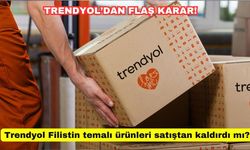 Trendyol Filistin temalı ürünleri satıştan kaldırdı mı?