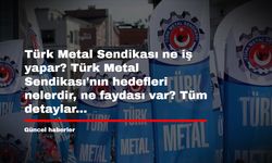 Türk Metal Sendikası ne iş yapar? Türk Metal Sendikası'nın hedefleri nelerdir, ne faydası var? Tüm detaylar...