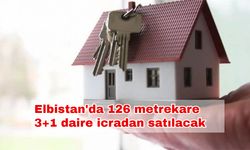 Elbistan'da 126 metrekare 3+1 daire icradan satılacak